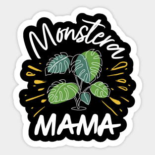 Monstera Mama Sticker